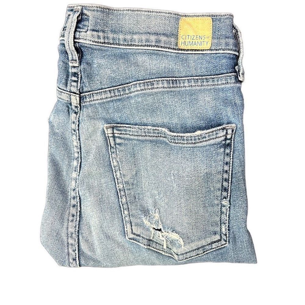 COH CITIZENS OF HUMANITY Premium Vintage Rocket Crop High Rise Skinny Jeans Dist